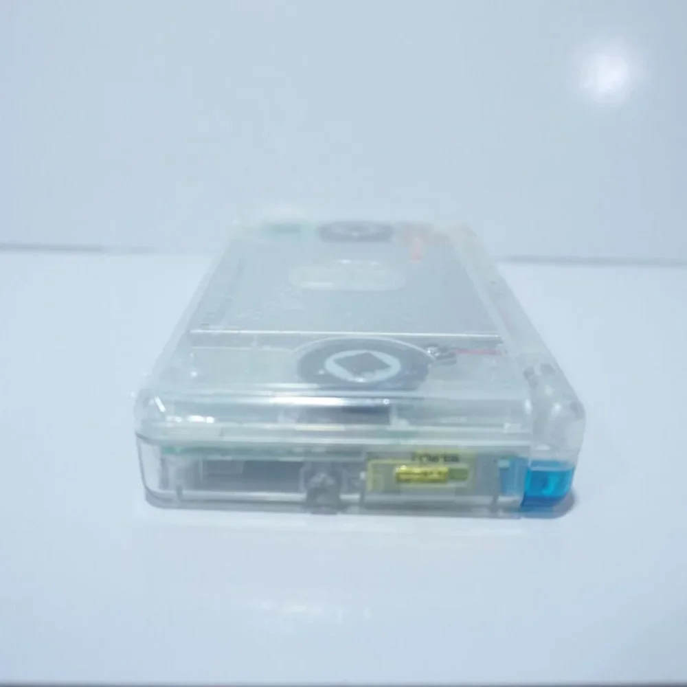 Nintendo DS Lite Transparent Clear Handheld Game System with Rainbow Buttons